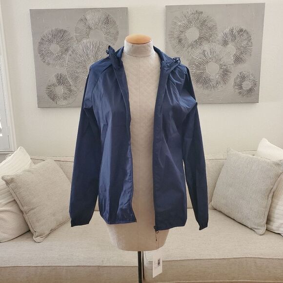 Clique Reliance Water Resistant Packable Jacket Sz Lg - Picture 2 of 11